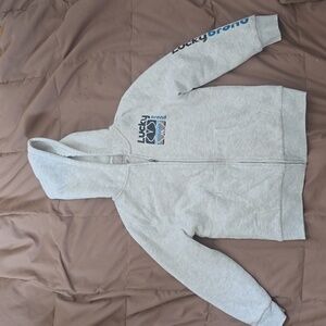 Girls fleece hoodie jacket medium